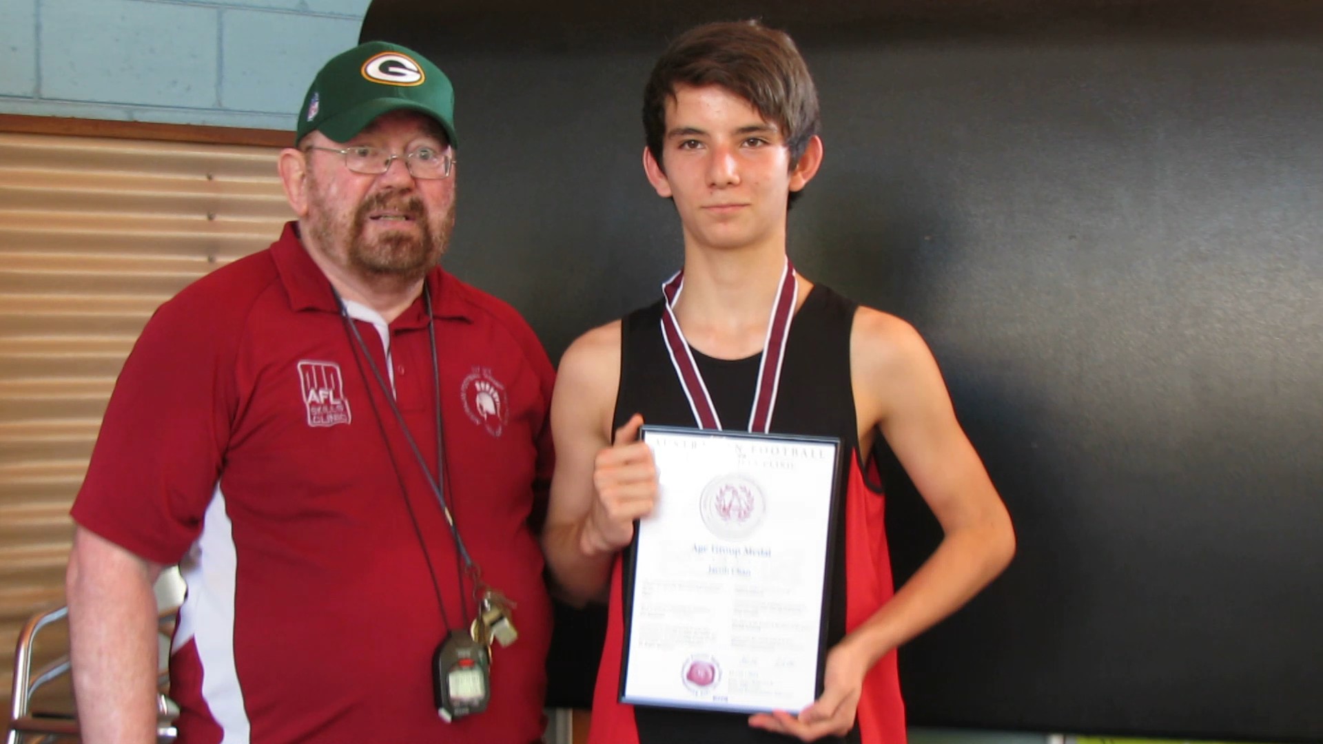 Age Group Medalist Jacob Chan